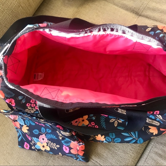 ❌SOLD❌Lesportsac Rifle Paper Marion Weekender RARE - Picture 2 of 2